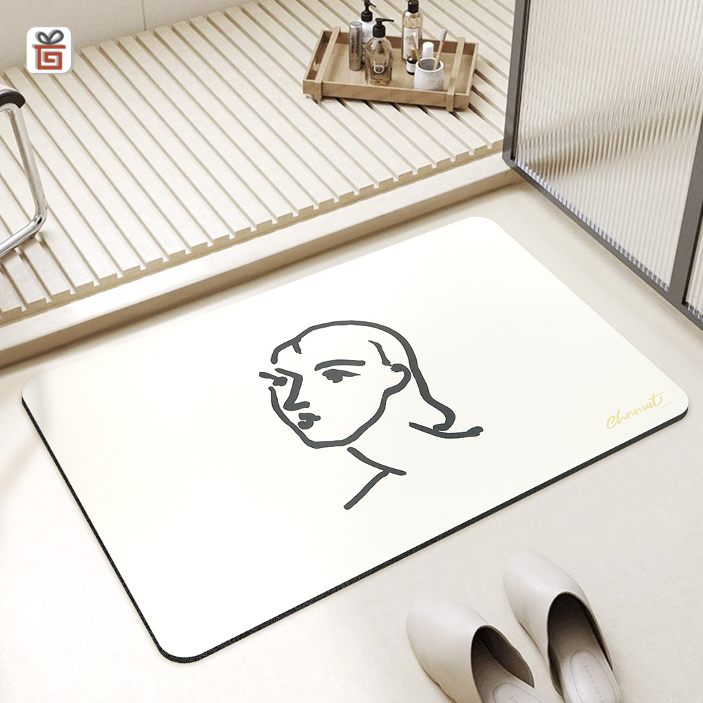 샤르매트 소프트 규조토 발매트 욕실 화장실 별이 빛나는 밤