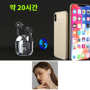 아남 스포츠 블루투스 이어폰 Ver 5.3 런닝 운동 스테레오 방수 디자... 개봉기 | 실사용 후기 - 상품 이미지 4