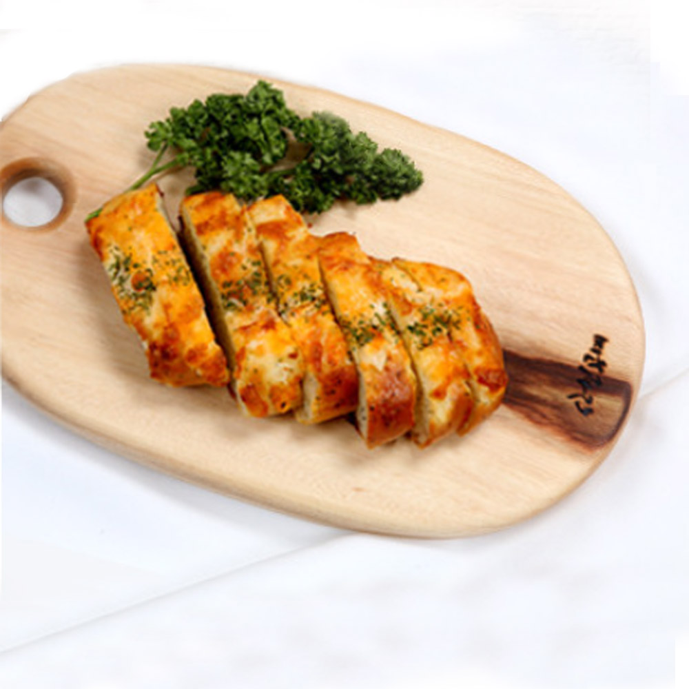 편백 캄포 월넛 나무 원목 원형 플레이팅 빵도마 도마 수제 각인 신현공예 - 상세 이미지 3