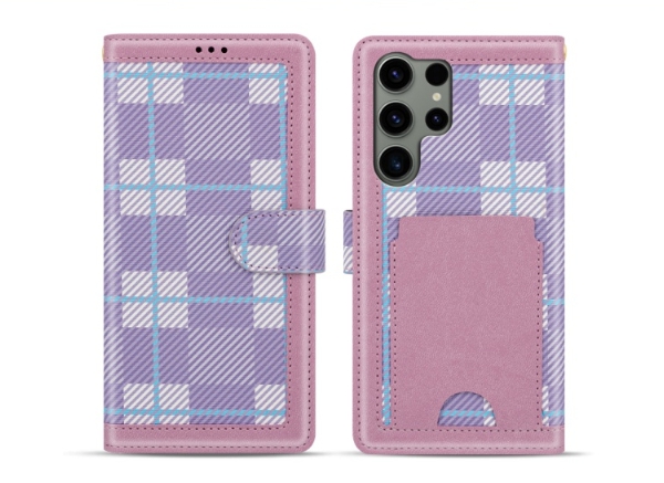 지갑 케이스 가죽 카드 수납 스트랩 카메라보호 그린, 갤럭시S21 - 상세 이미지 4