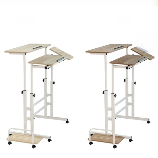 높낮이조절책상 높은 졸음방지책상 서서공부하는책상