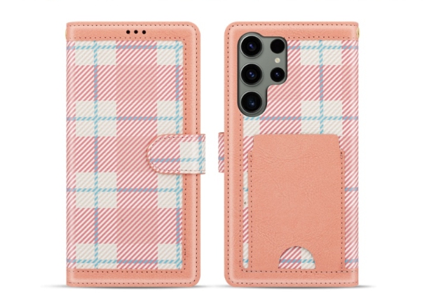 지갑 케이스 가죽 카드 수납 스트랩 카메라보호 그린, 갤럭시S21 - 상세 이미지 3