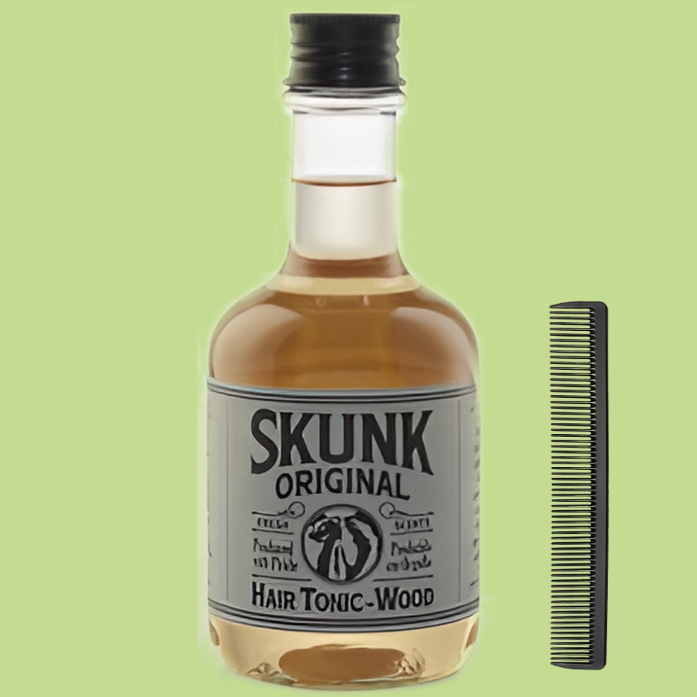 스컹크 오리지날 헤어토닉 그루밍토닉 400ml 빗