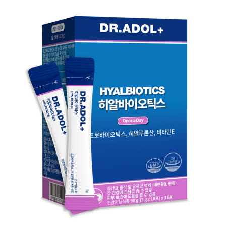 닥터아돌 히알바이오틱스 다이어트 히알바이오스틱 영양성분