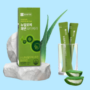 종근당건강 알로에 스틱 젤리 어린이 면역력 피부건강 맛있게 먹은 솔직 후기 - 상품 이미지 1