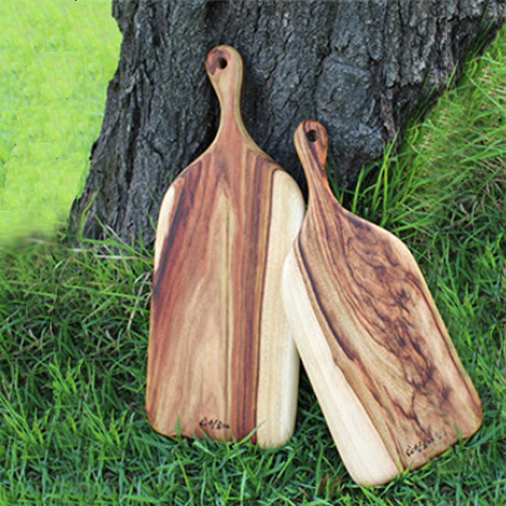 편백 캄포 월넛 내츄럴 빵도마 나무 원목 도마 명품 수제 도마각인 신현공예