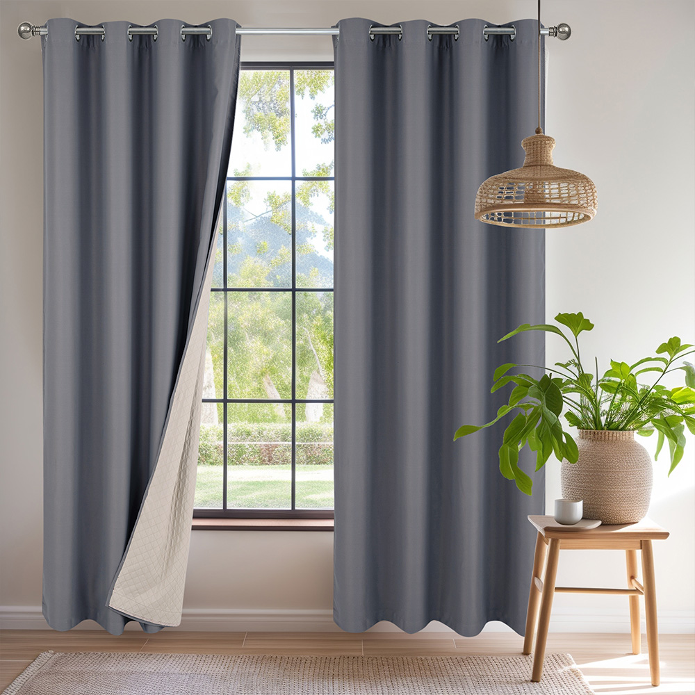 누빔암막커튼 방한 패딩 방풍 바람막이 커튼 작은창