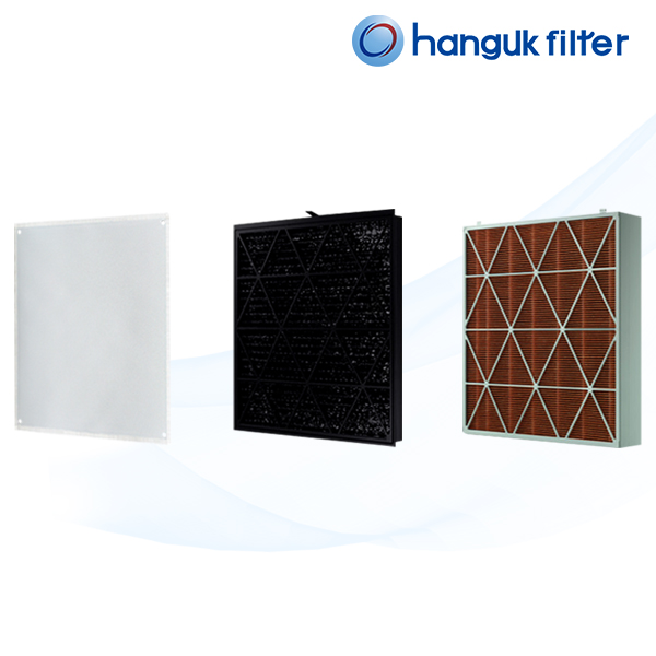 [호환]한국필터 삼성 큐브 펫털 극세필터 CFX-H540D 소형 CFX-J540D 중형