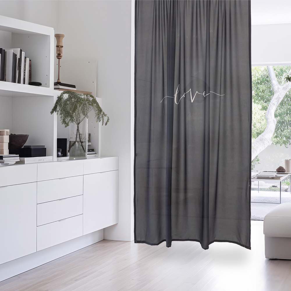 가림막 커튼 모던 바란스 패브릭 공간분리 가리개 현관 중문 주방 2size 문 거실 현관 벽