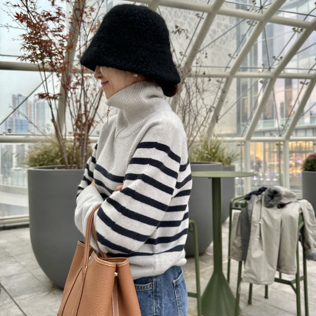 Snow Boucle Hat