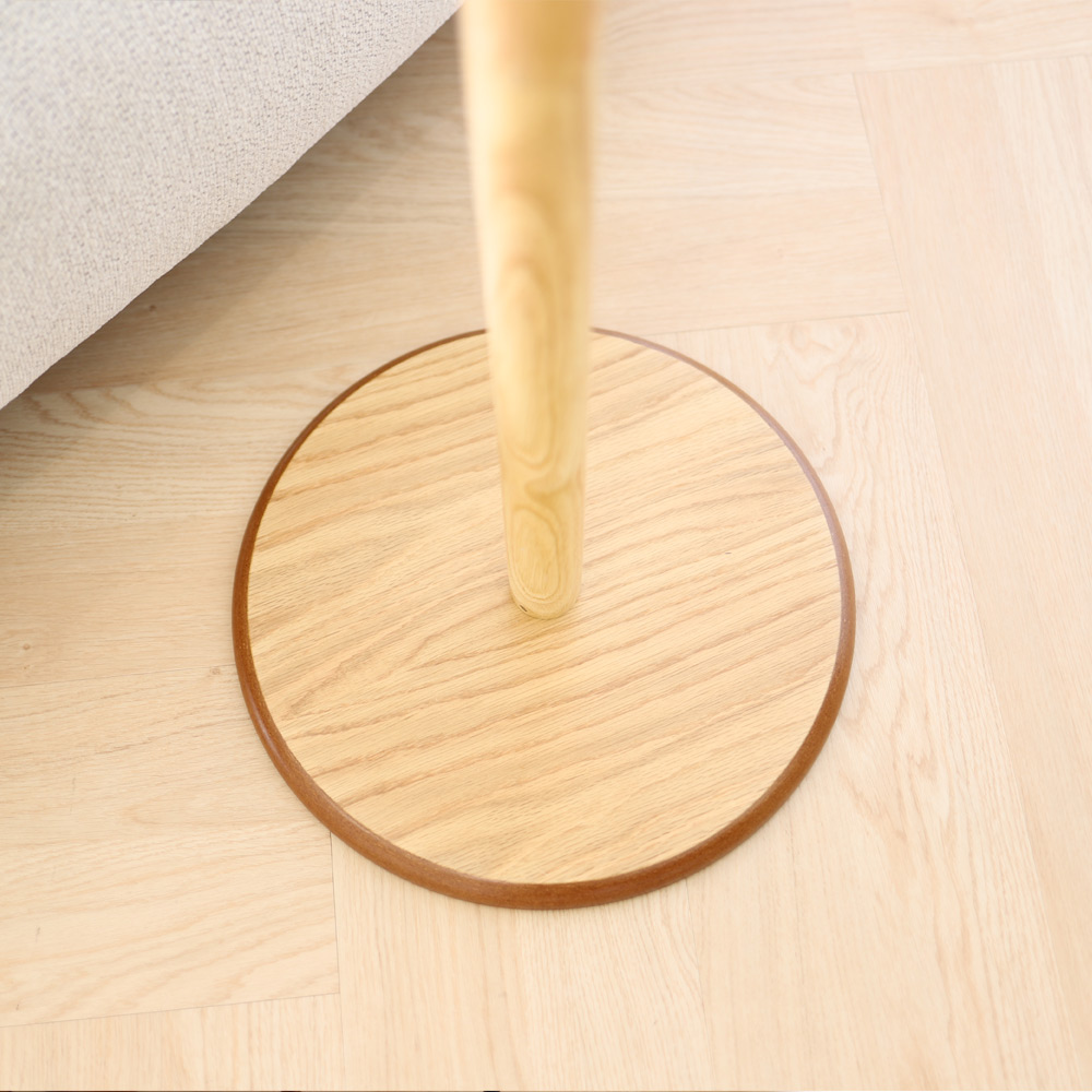 트리스토어 원목 라운드 스탠드 옷걸이