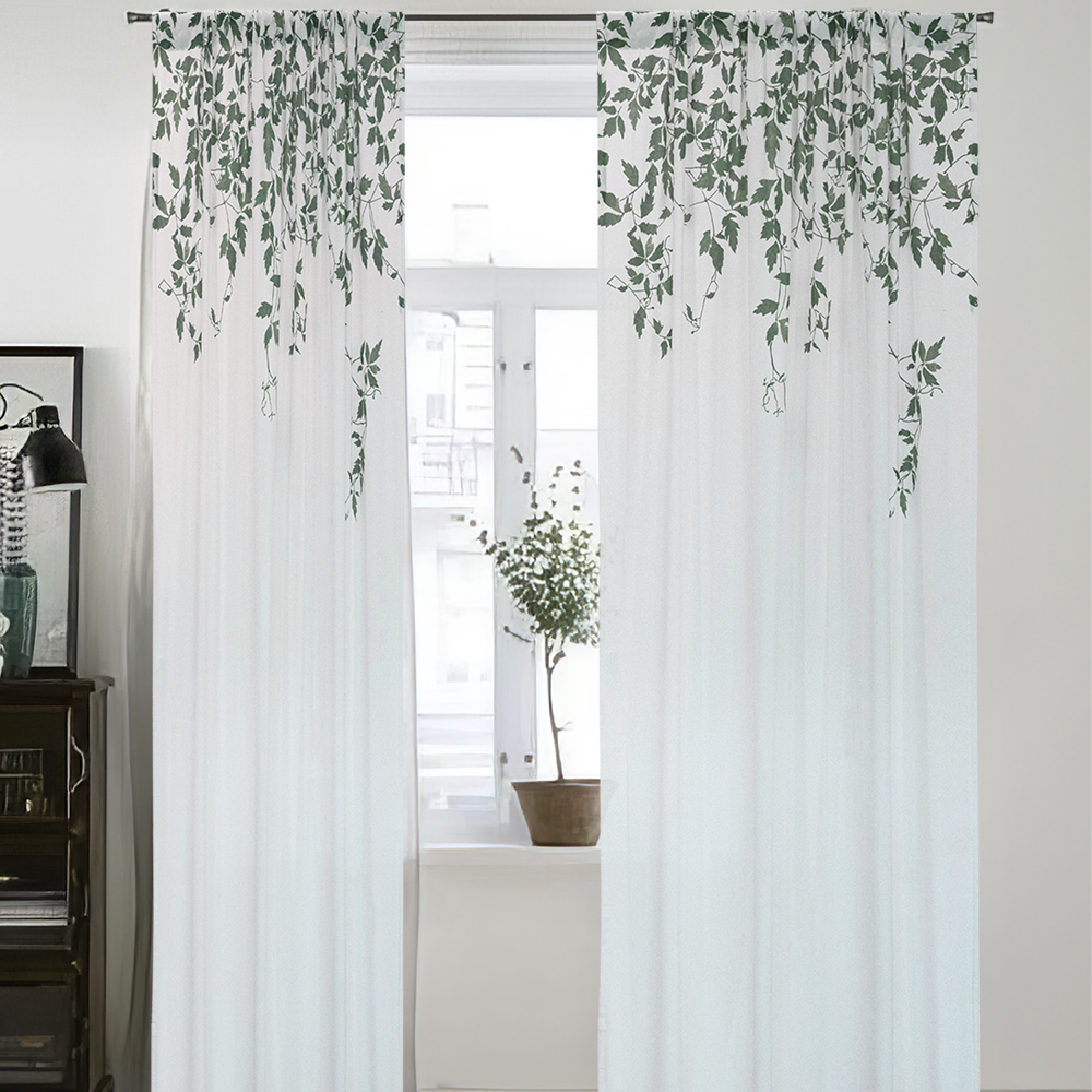 가림막 커튼 모던 바란스 패브릭 공간분리 가리개 현관 중문 주방 2size 문 거실 현관 벽