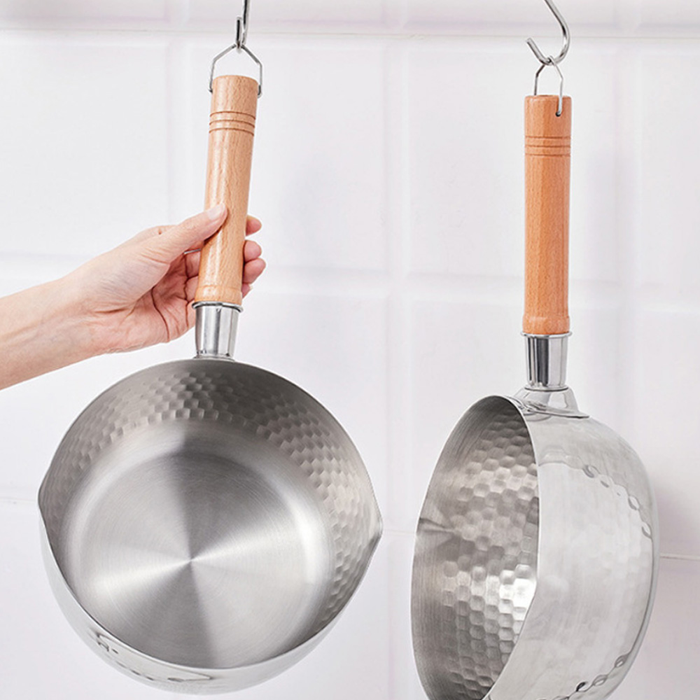 1인용 작은 스텐 인덕션 라면냄비 함마톤 계량 눈금 16cm - 상세 이미지 4