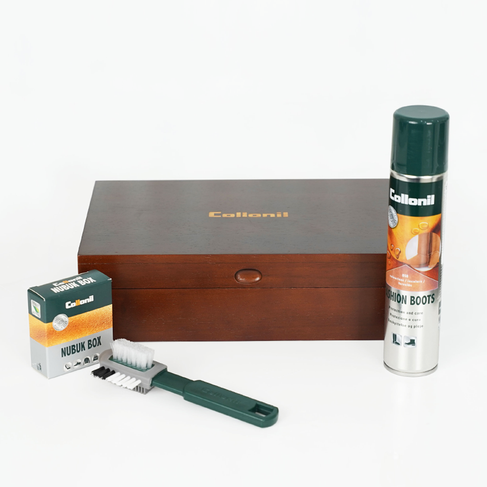 콜로닐 스웨이드 누벅 신발 케어 세트 / 부츠 방수 스프레이 코팅 오염 관리