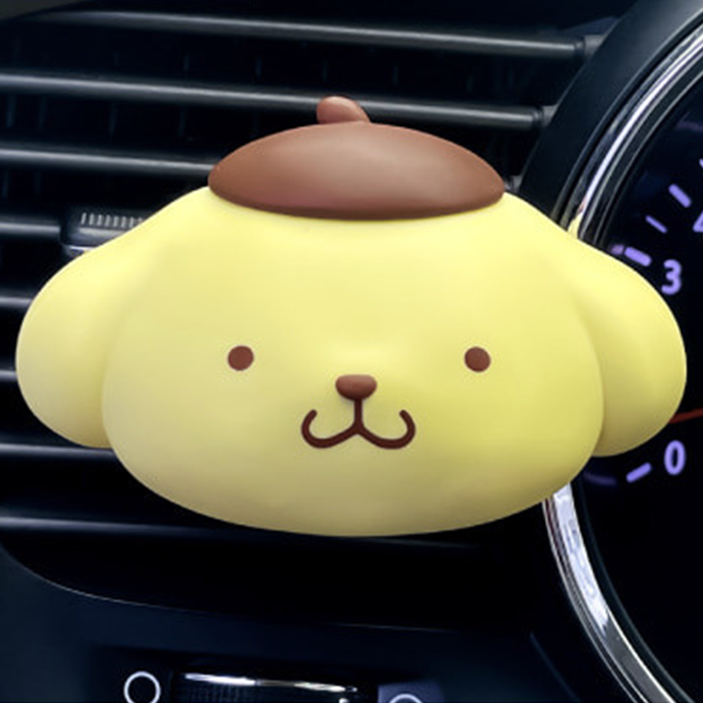 벨르아망 산리오 폼폼푸린 피규어 방향제 차량용 실내 겸용 블랙체리 새차 선물