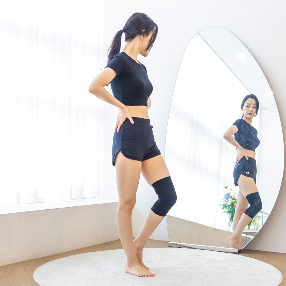 테이핑 무릎보호대 런닝 크로스핏 아대 밴드 이미지 6