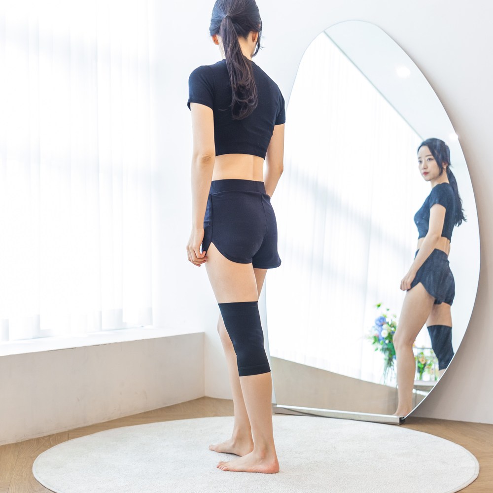 테이핑 무릎보호대 런닝 크로스핏 아대 밴드 이미지 8