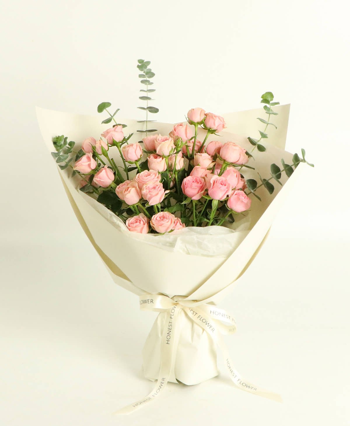 어니스트플라워 미니 핑크로즈 꽃다발 장미 생화