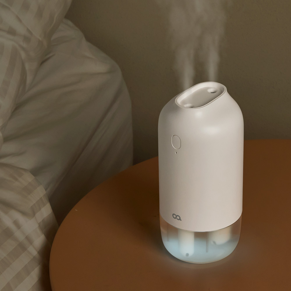 오아 듀얼미스트 무선 미니 사무실 탁상용 차량 휴대용 책상 가습기 USB 텀블러 충전식