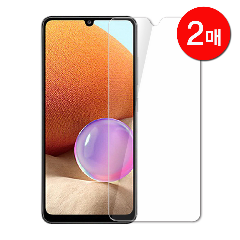 강화유리필름 갤럭시A32 LTE, 2매입 - 메인 이미지
