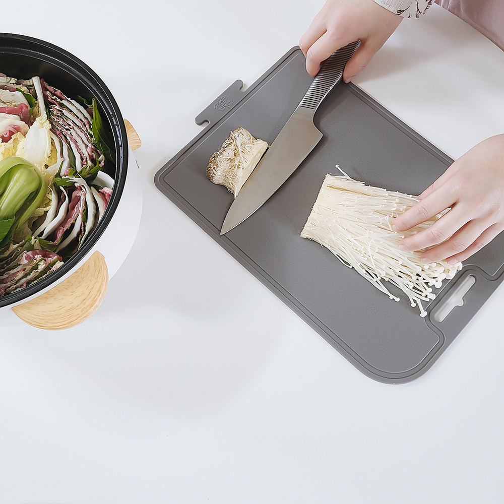 양면 실리콘도마 대 항균 위생 이유식 도마 이미지 8