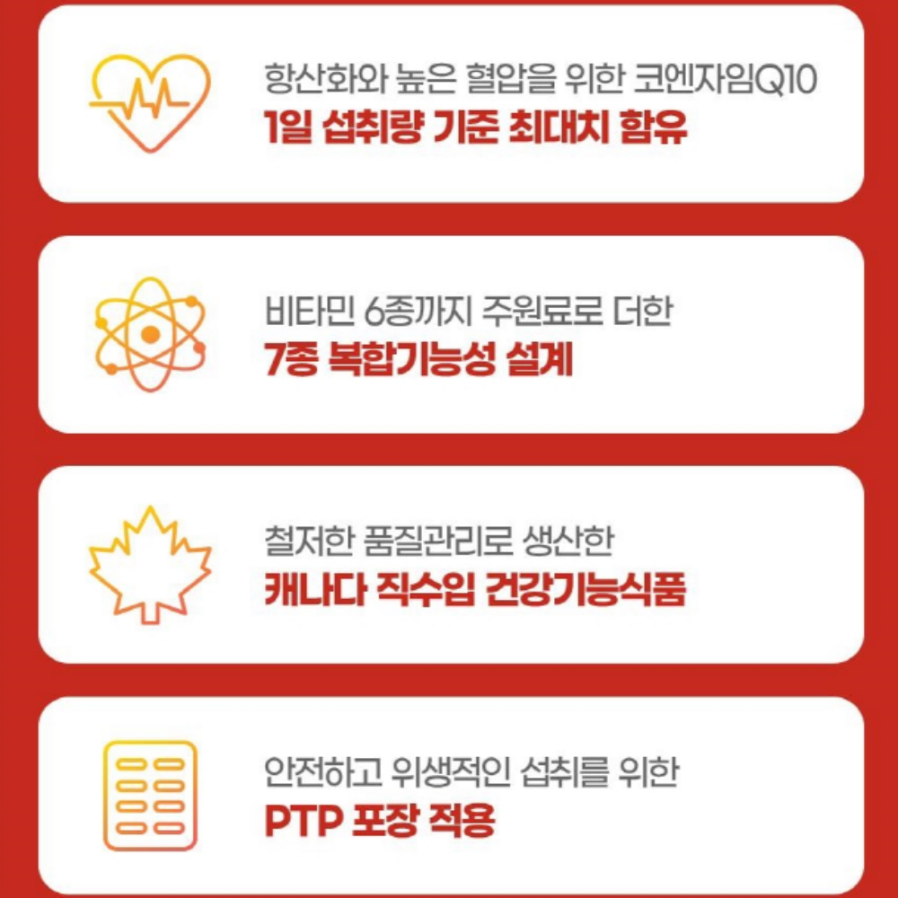 내츄럴플러스 코엔자임 Q10 혈압감소 코큐텐 2개월분 이미지 2