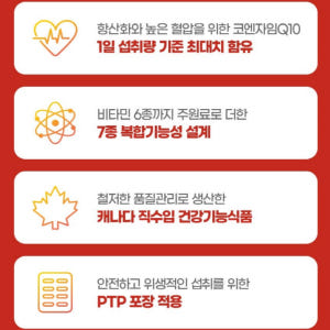내츄럴플러스 코엔자임 Q10 혈압감소 코큐텐 2개월분 맛있게 먹은 솔직 후기 - 상품 이미지 2