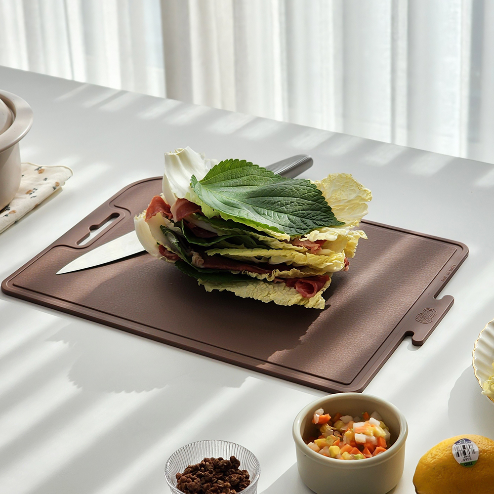 양면 실리콘도마 대 항균 위생 이유식 도마 - 상세 이미지 3