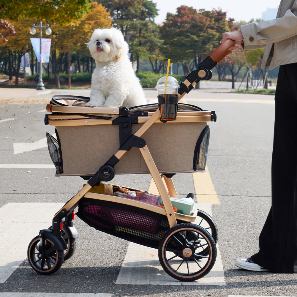 오아 펫츠 애견 유모차 강아지 고양이 반려견 개모차 캐리어 접이식 분리형 폴딩 경량