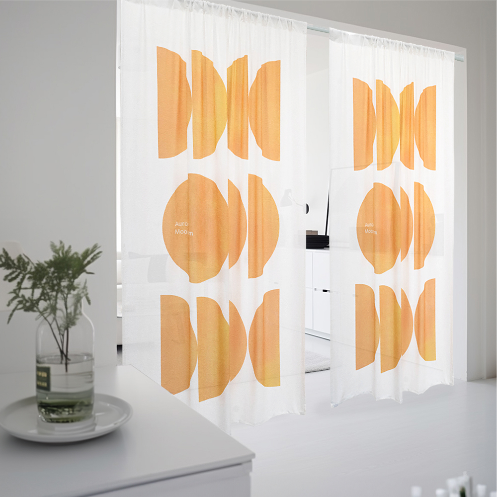 가림막 커튼 모던 바란스 패브릭 공간분리 가리개 현관 중문 주방 2size 문 거실 현관 벽