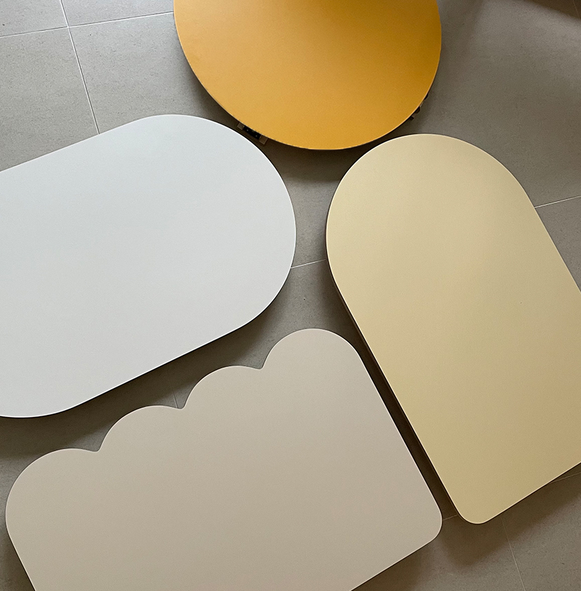 하이오즈 오브제 테이블 접이식 거실 공부 테이블