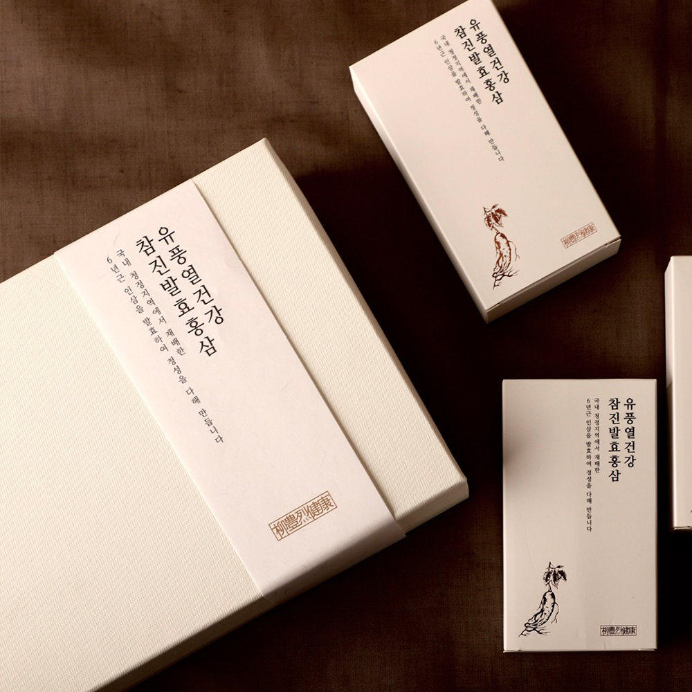 참진발효홍삼 국내산 6년근 선물용 홍삼 진액 스틱