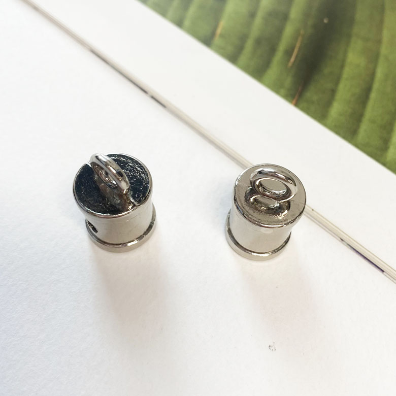 NEW) 10mm 원통형 금속 태슬캡 (나사 미포함) - 상세 이미지 3