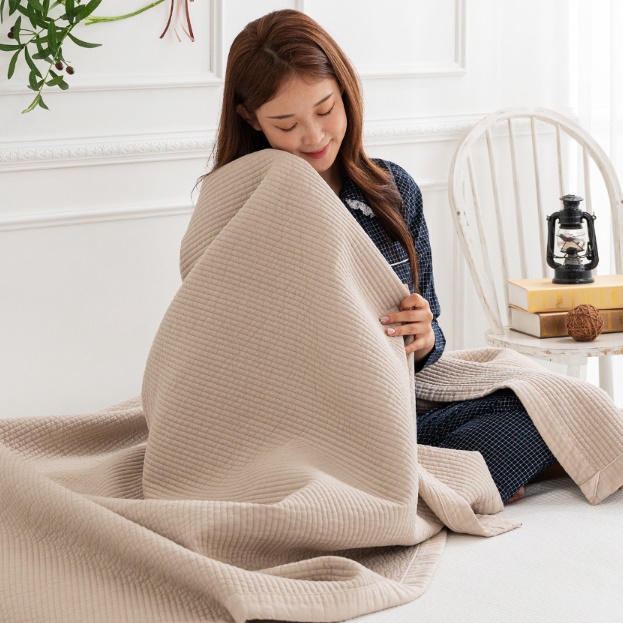 가벼운 자가 발열 이불 얇은 먼지안나는이불