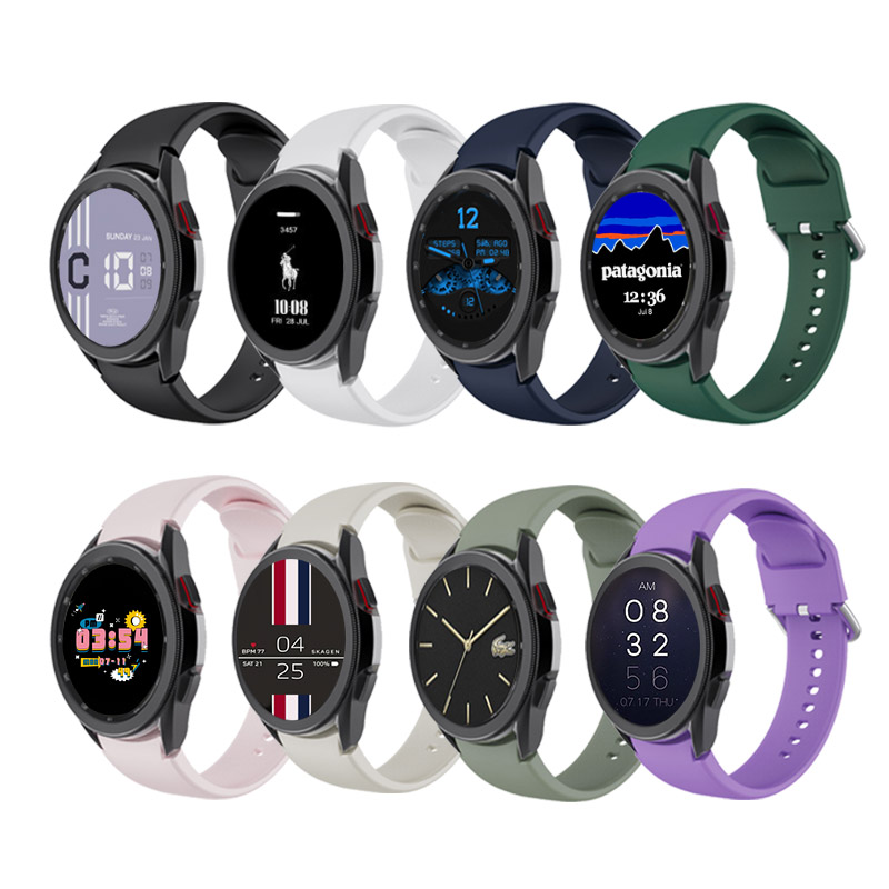 갤럭시워치6 S스트랩 갤럭시워치7 갤워치5 프로4 클래식 실리콘 호환 커스텀