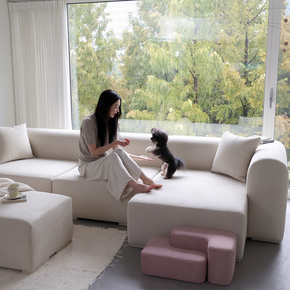 반트 푸딩 모듈 4인용 패브릭소파 모음