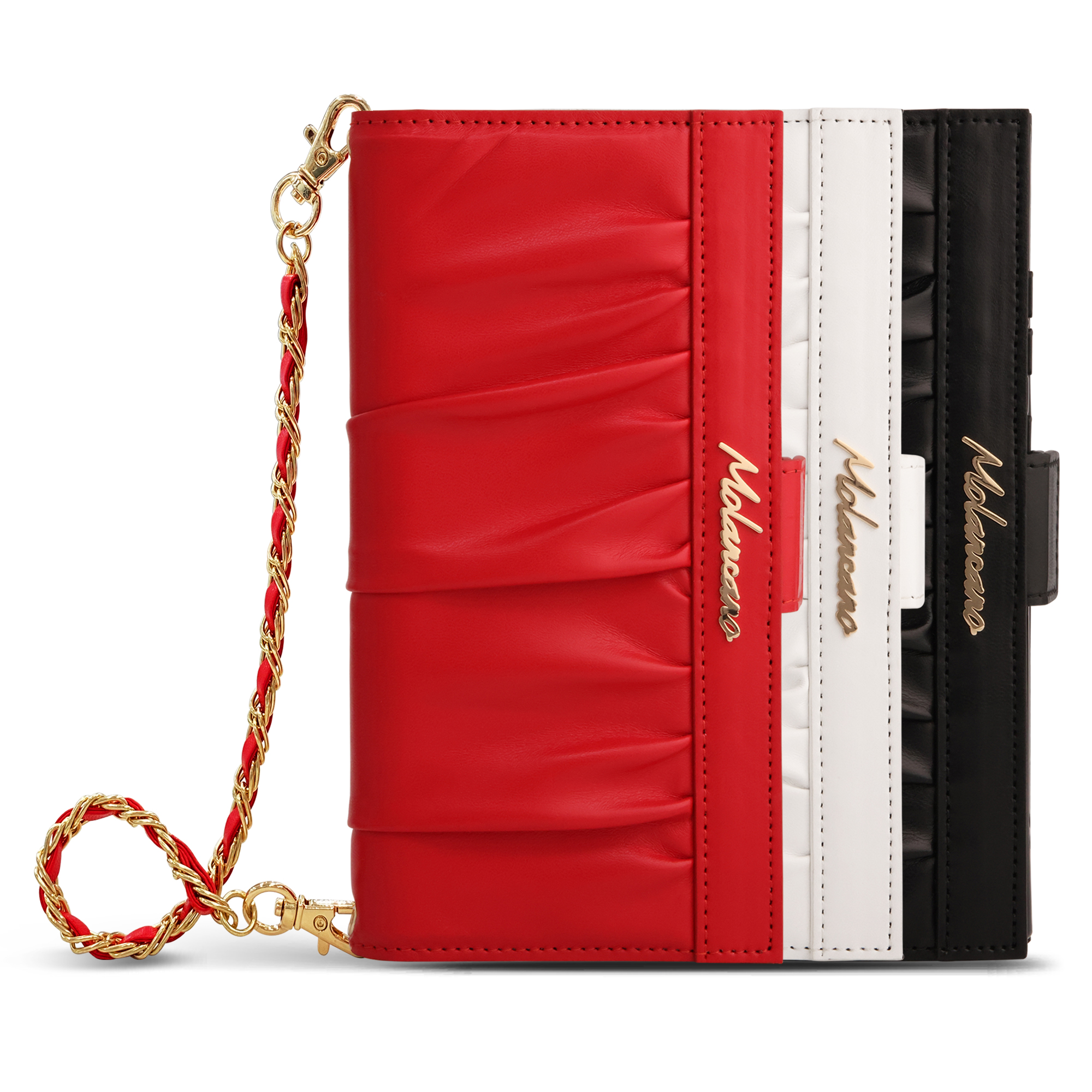 갤럭시 A53 5G 엘레나 다이어리 케이스 화이트 - 상세 이미지 2