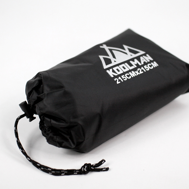 KOOLMAN(쿨맨) 경량 그라운드 텐트 방수포 Black
