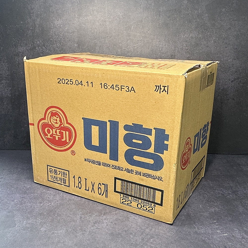 오뚜기 미향 업소용 요리주 요리술 맛술 1.8L, 1개 - 상세 이미지 4