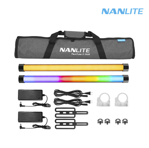 NANLITE 파보튜브II 15XR 2라이트 키트 RGB조명 / Pavo Tube II 15XR