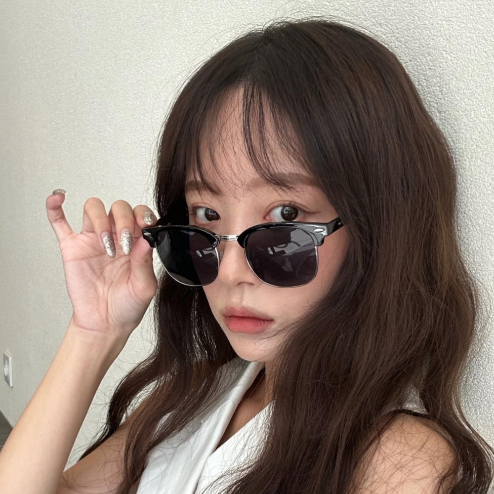 Brad 하금테 선글라스 남자 여자 공용 UV400 자외선차단 패션 데일리 뿔테 썸머 - 상품 이미지