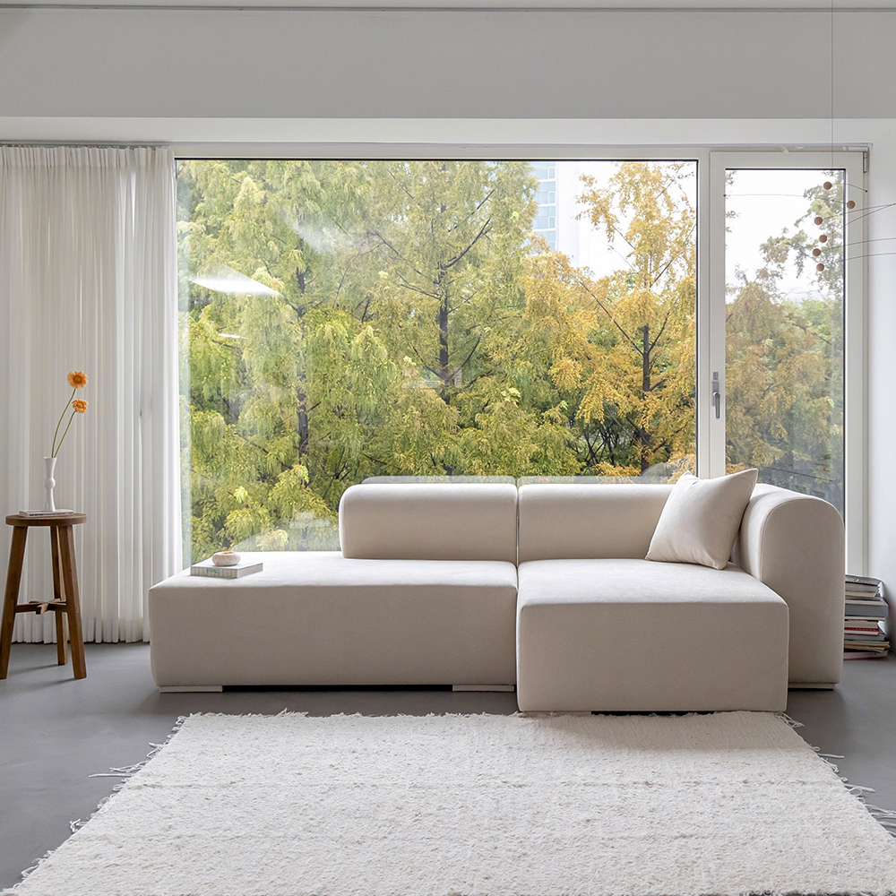 반트 푸딩 3인용 패브릭소파 모음