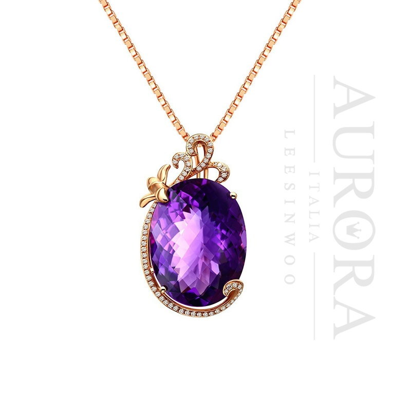 명품디자인 퍼플사파이어 주얼리세트 ST-110 : AURORA ITALIA