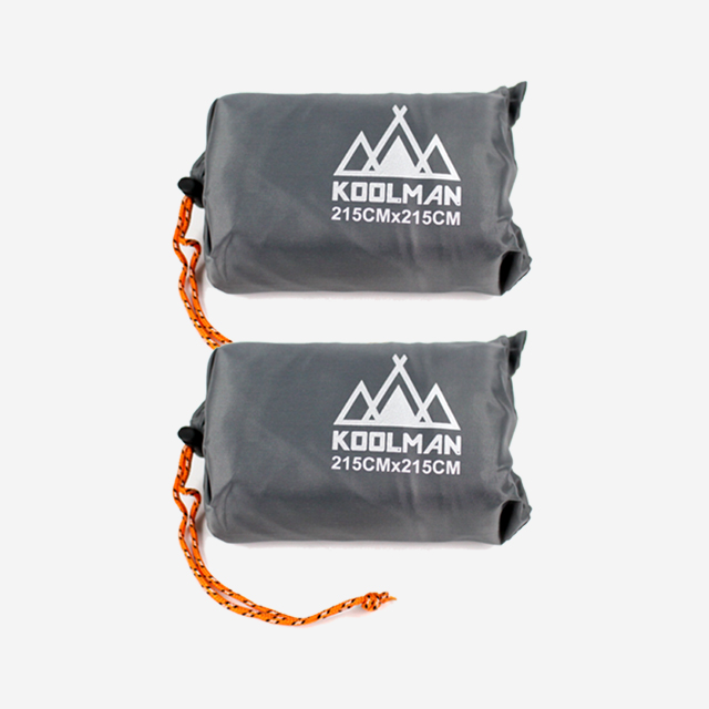 KOOLMAN(쿨맨) 경량 그라운드 텐트 방수포 215cm 1+1