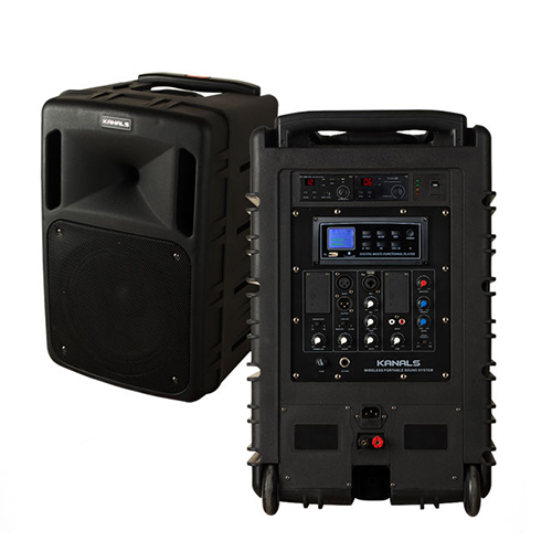 카날스 BK-1050N 이동식앰프 스피커 핸드 마이크 충전식 공연용 행사용 야외용 앰프 - 상세 이미지 2