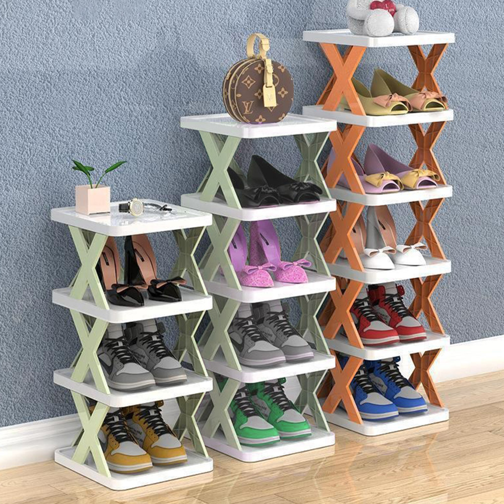 현관 신발 정리대 정리함 선반 수납 4단