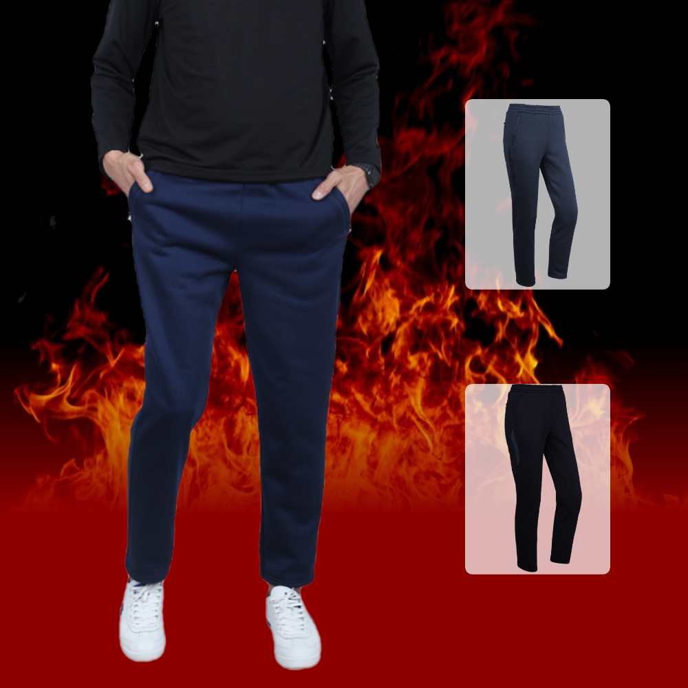 겨울용작업복 남자 동복 겨울 방한복 기모 일 낚시 바지 - 상품 이미지