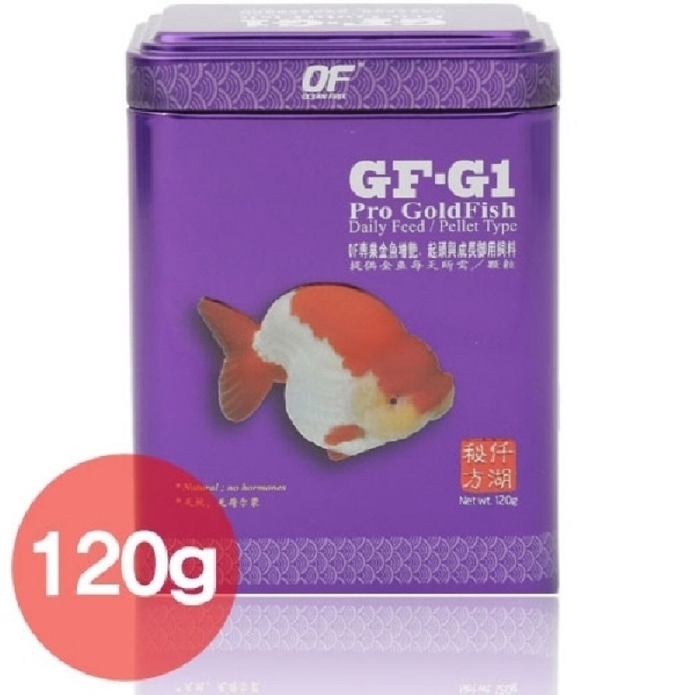 오션프리 프로 골드 GF-G1 120g 금붕어 등 금어 전용사료 : 물멍몰