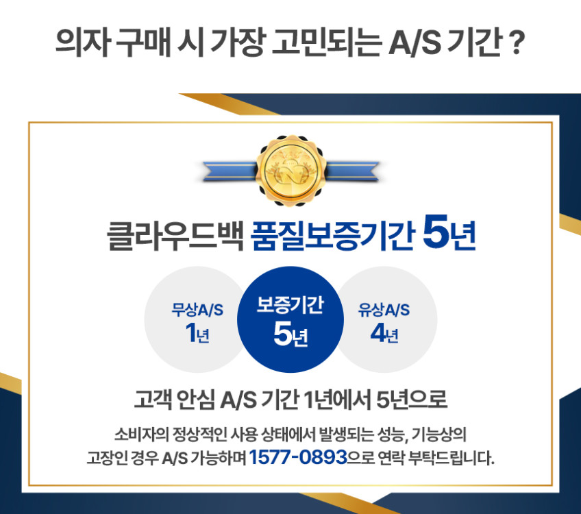 클라우드백 중역 편한 사장님 PC방 BJ 푹신한 메쉬 의자 T500MQ 판매처 상세 정보 이미지 4