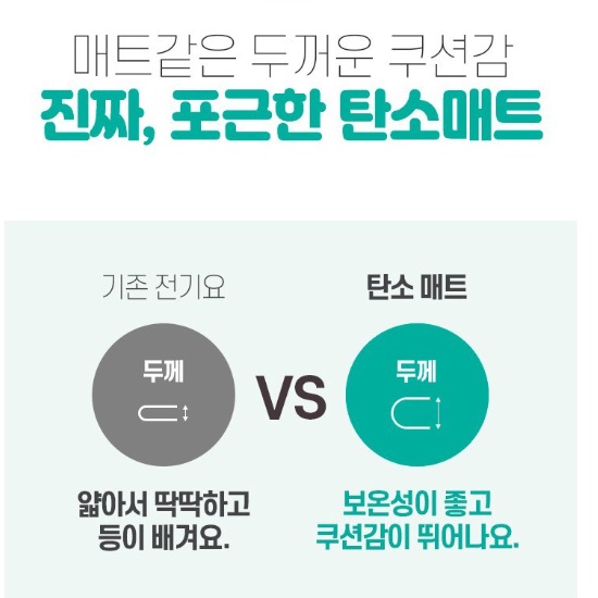 곰표 한일 전자 전기요 싱글 침대 전기요 미니 전기장판